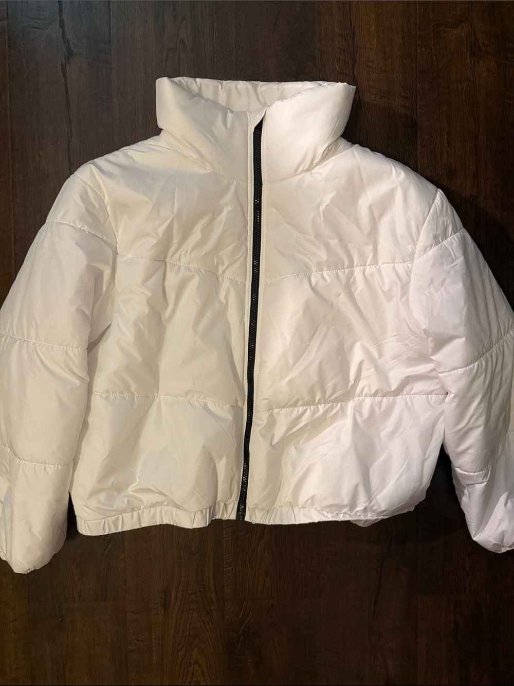 wild fable White Puffer Jacket